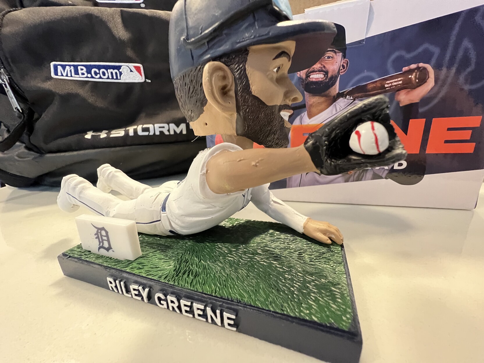 Riley Greene on leading MLB in diving catches