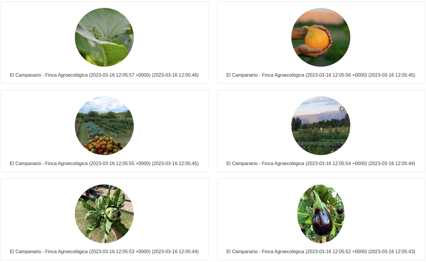 Screenshot of Agroecology Map Plataform