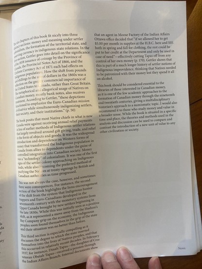 A magazine page with two columns of text.