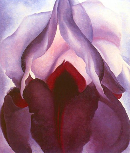 Watercolor Painting of Iris