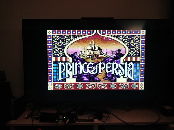 Prince of Persia C+4 title screen