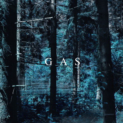cover of Gas - Narkopop
Picture of a forest and what looks like pine trees. It has a blue filter. The word GAS at the centre.