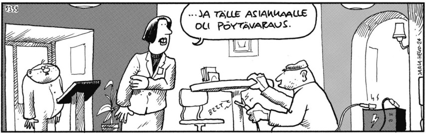 Päivän Fingerpori Hesarista. Sori, en osaa automatisoida miten kuvan saisi selitettyä 😞