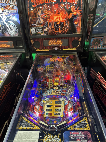 Theater of Magic pinball machine 